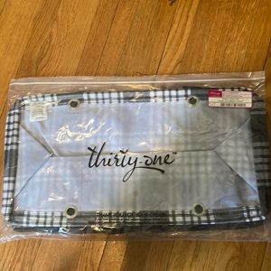 Medium utility tote Perfectly Plaid